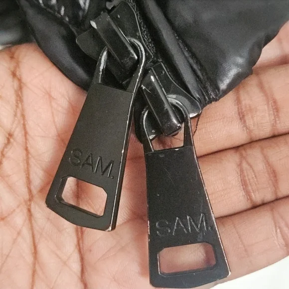 SAM. SOHO BELTED MID LENGTH PUFFER JACKET MEDIUM - Picture 13 of 16